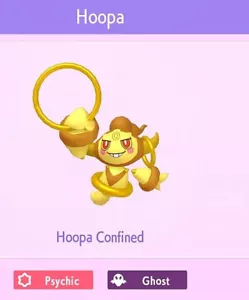 ☆ Shiny Hoopa Confined 6Ivs Shiny Hunting | Pokémon Scarlet & Violet ☆ - Picture 1 of 3
