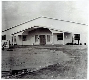 Foto original 1969 construcción de funeraria Padgett en vacaciones Florida  - Imagen 1 de 2