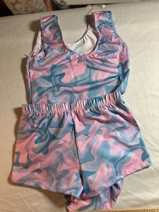Swim suit with shorts Polyester 83% Spandex 17% and 2 pair of Polo size 10 paint - Picture 1 of 24