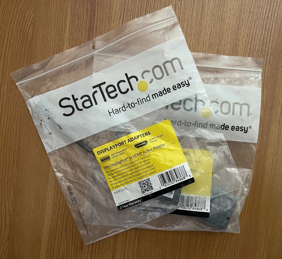 StarTech MDP2HDS Mini DisplayPort to HDMI Adapter (2 pack) - Image 1 of 2