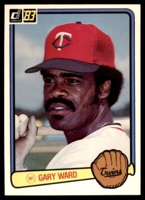 1983 DONRUSS GARY WARD MINNESOTA TWINS #429 - Image 1 of 2