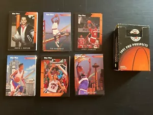 Star Pics 1991 Pro Prospects Basketball Complete 72 card Factory set Unopened - Picture 1 of 3