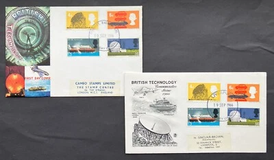 19 Sept 1966 British Technology 2x FDC's - Image 1 of 2