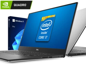 DELL Precision 5540 15,6 Full HD IPS i7 9 gen 6x Kerne SSD NVMe T1000 Win11 - Bild 1 von 7