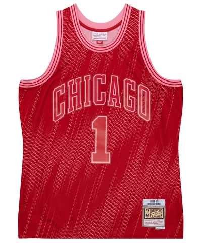 Mitchell & Ness L Monochrome Swingman Derrick Rose Chicago Bulls 08-09 Jersey Cover