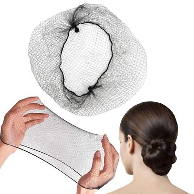 Hair Nets 20 PCS  22 Inches Elasticity Invisible Elastic Mesh Wig Nets for - Image 1 of 4