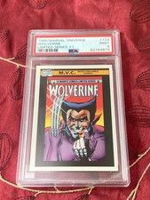 1990 Impel Marvel Universe Limited Series Wolverine #1 #133 PSA 9 MINT