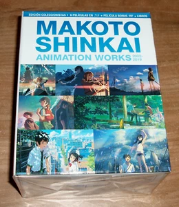 MAKOTO SHINKAI ANIMATION WORKS 2002-2019 COLECCIONISTA 8 BD+2DVD+LIBRO NUEVO - Imagen 1 de 11