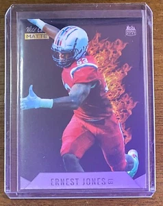 2021 Wild Card Matte Black RC Heat ORange Flame ERNEST JONES #MRHR-26 - Picture 1 of 1