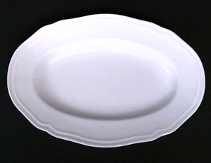 RICHARD GINORI ANTICO DOCCIA WHITE PICKLE / RELISH PLATE DISH TRAY OVAL 8 7/8" - Picture 1 of 3