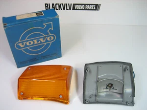 Genuine Volvo 1973 1974 140 Left Turn Signal Assembly & Lens Cibie RARE NOS 142 - Picture 1 of 6