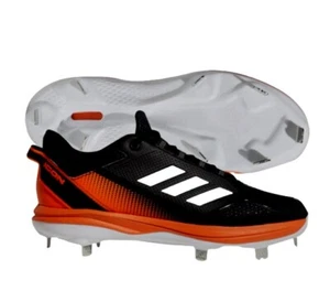 Botines de béisbol Adidas Icon 7 de metal negros naranjas Orioles S23857 para hombre talla 12 NUEVO - Imagen 1 de 9