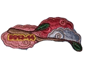 GIRL SCOUTS PATCH “2013-14” TREE BRANCH/LIMB*FLOWERS*Cookie Sales*Patches/Badges - Picture 1 of 2