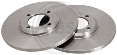 Front Brake Discs Set A.B.S. 15732 for Ford Capri Escort Zephyr Zodiac - Image 1 of 4