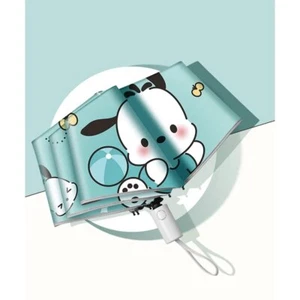 Cinnamoroll My Melody Pochacco Rain or Shine Automatic Umbrella Anti-Uv Manual - Picture 1 of 30
