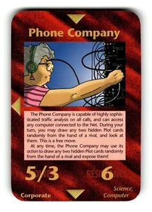 Phone Company Card Limited INWO Illuminati New World Order - Picture 1 of 4