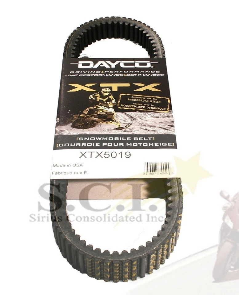 Ski-Doo Summit Highmark HM X MX Z Sport Mach I Z DAYCO SNOWMOBILE BELT XTX5019 - Image 1 of 1