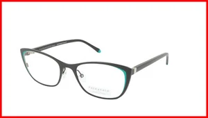 Face A Face Eyeglasses Frame JOYCE 1 Col. 9704 Acetate Satin Black Emerald Green - Imagen 1 de 9