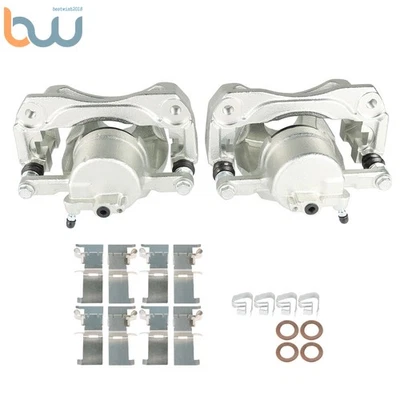 2件装雷克萨斯ES350 2007 2008 2009 2010 2011年前制动卡钳带支架 — 第 1/4 张图片