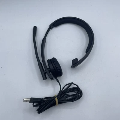 Logitech H570e USB Mono Headset A-00063 Part# 881-000229 tested Free Shipping - Image 1 of 4