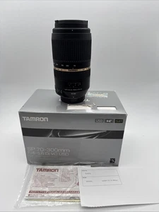 Tamron SP A005 Objektiv 70–300 mm f/4,0–5,6 Di VC USD – (Nikon) mit Box – sehr guter Zustand - Bild 1 von 16