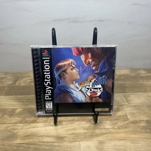 Street Fighter Alpha 2 (Sony PlayStation 1, 1996) CIB Complete Tested Working - Picture 1 of 3
