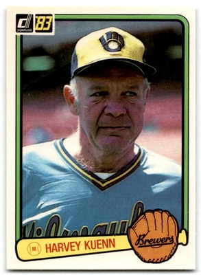 1983 Donruss Harvey Kuenn Milwaukee Brewers #608 - Image 1 of 2