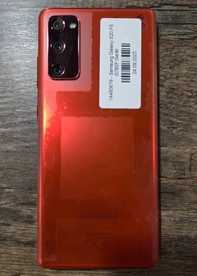 Samsung Galaxy S20 FE Smartphone Rot Völlig Funktionsfähig und Neuwertig Handy - Bild 1 von 4