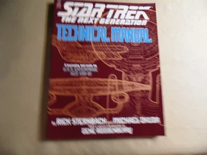 Star Trek The Next Generation Technical Manual (Paperback 1991) Free USA Ship - Picture 1 of 2