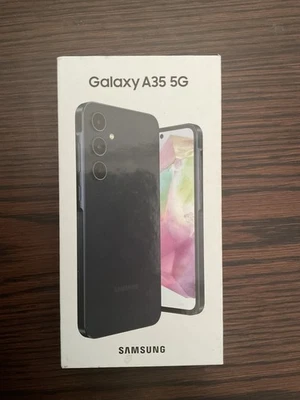 SAMSUNG GALAXY A35 5G DUAL SIM - AWESOME NAVY - 128GB 6GB RAM UNLOCKED  NEW - Image 1 of 4