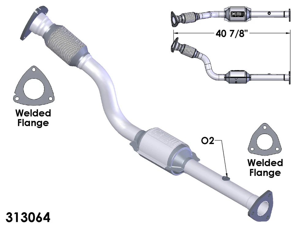 Convertidor catalítico para Saturn LS1 2000 Foto 1 de 2