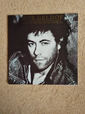 Bob Geldof - Deep In The Heart Of Nowhere Vinyl LP Mercury Records UK 1986 - Image 1 of 4