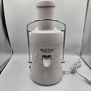 EUC Jack LaLanne Power Juicer Express White MT-1020 TESTED WORKING - Picture 1 of 10