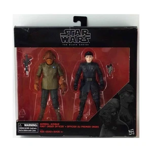 Hasbro Star Wars Action Figure Admiral Ackbar & First Order Officer VG+/EX - Picture 1 of 2