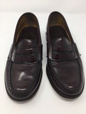 Brooks Brothers Burgundy Leather Penny Loafers Size Men's 7 D Made in USA