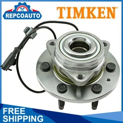 4WD TIMKEN Front Wheel Hub Bearing for 2007- 2014 Suburban Yukon Xl 1500 6 Lugs - Imagem 1 de 4