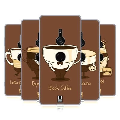 FUNDA GEL SUAVE HEAD CASE DESIGNS PERSONALIDADES CAFÉ PARA TELÉFONOS SONY 1 Foto 1 de 4