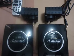 2 X Actiontec WIRELESS HD VIDEO TRANSMITTER MWTV200T - Picture 1 of 18