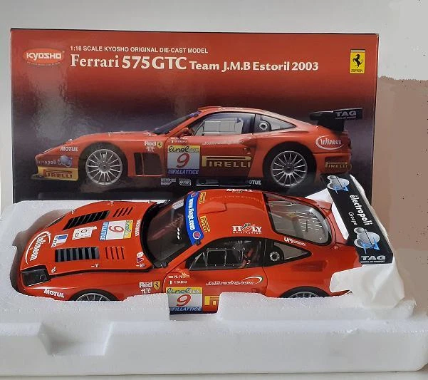 Ferrari 575 GTC Team J.M.B. Estoril Kyosho 08393B - Photo 1/1