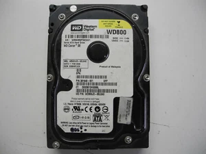 WD Caviar Se 80gb WD800JD-60LSA0 2061-701335-E00 AC Hard Disk Drive 3,5 SATA HDD - Picture 1 of 1