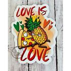 Funny waterproof sticker - Love is love  - cute car decal - laptop case sticker