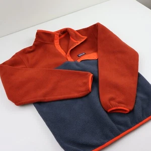 Patagonia Synchilla Fleece Snap-T Pullover Jacket Boys Kids Youth XL 14 Large - Picture 1 of 5
