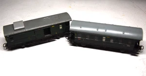 Märklin 4002 u. 4003   Personenwagen 3.Kl. und Gepäckwagen - Picture 1 of 1