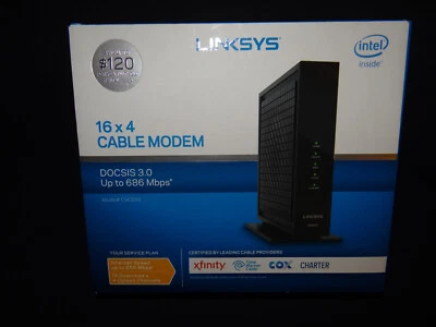 Linksys - Cable Modem DOCSIS 3.0 Model #CM306 - Image 1 of 4