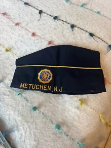 WWII Army 2nd Air Corps Patch on NJ American Legion Post 65 Wool Envelope Hat - Picture 1 of 3
