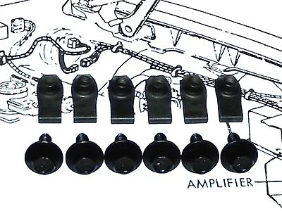  Impala Monte Carlo GS 442 Cutlass Biscayne Guardabarros Rueda Pozo Herrajes Pernos OB Foto 1 de 3