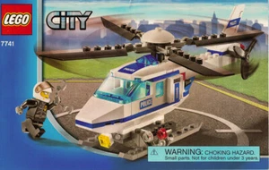 LEGO City #7741 Police Helicopter Instruction Manual Only - Picture 1 of 4