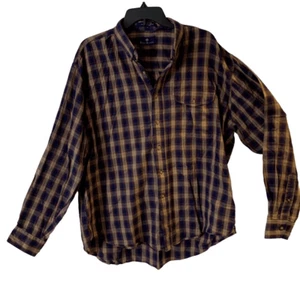 Camisa Abotonada Bill Blass Para Hombre Usada Talla XL Estilo Clásico Cómoda - Imagen 1 de 12