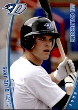 2008 Dunedin Blue Jays Grandstand #4 Adam Calderone Palm City Florida FL Card