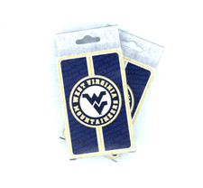 WEST VIRGINIA MOUNTAINEERS 2 PK PLAYING CARDS STANDARD DECK FREE SHIPPING